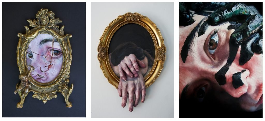 Tanya Gomelskaya: El Arte que Rompe el Lienzo para Revelar el Alma