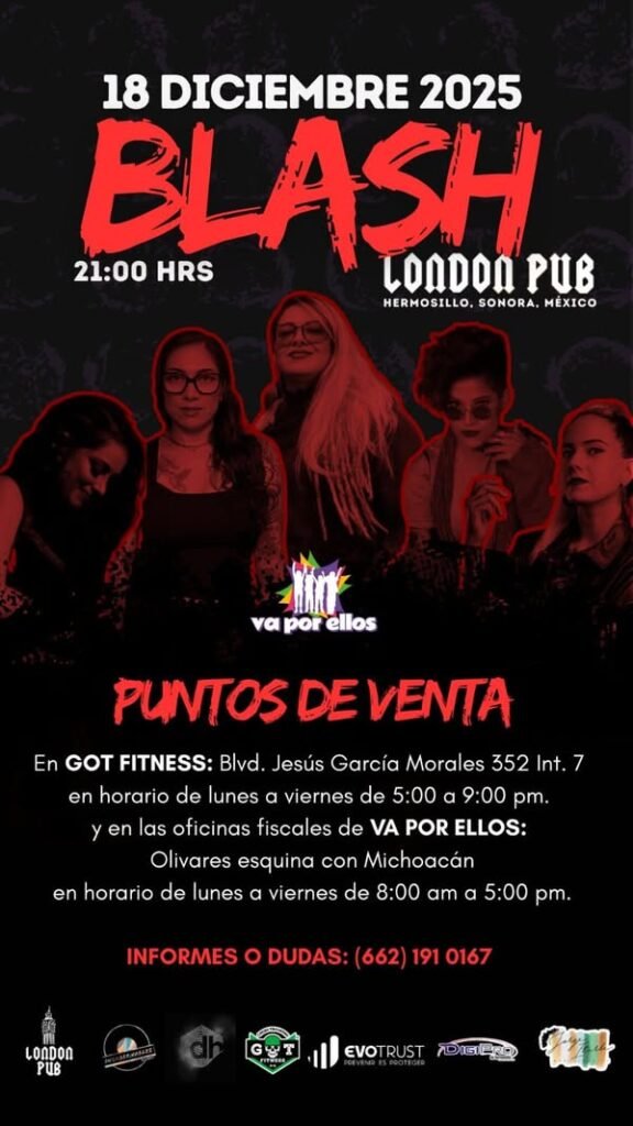 Blash en Hermosillo: La Reunión de Rock con Causa en Hermosillo 4 Blash en Hermosillo: La Reunión de Rock con Causa en Hermosillo